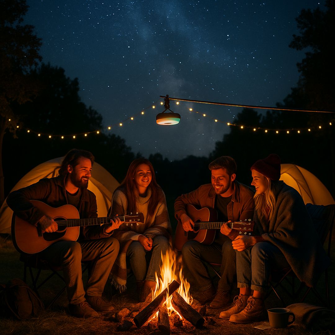 CampGlow™ – Sfeer, licht en rust. Altijd bij je.