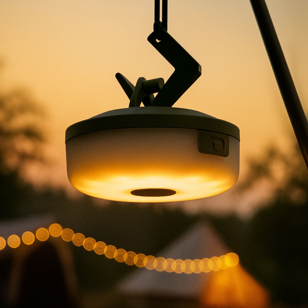 CampGlow™ – Sfeer, licht en rust. Altijd bij je.