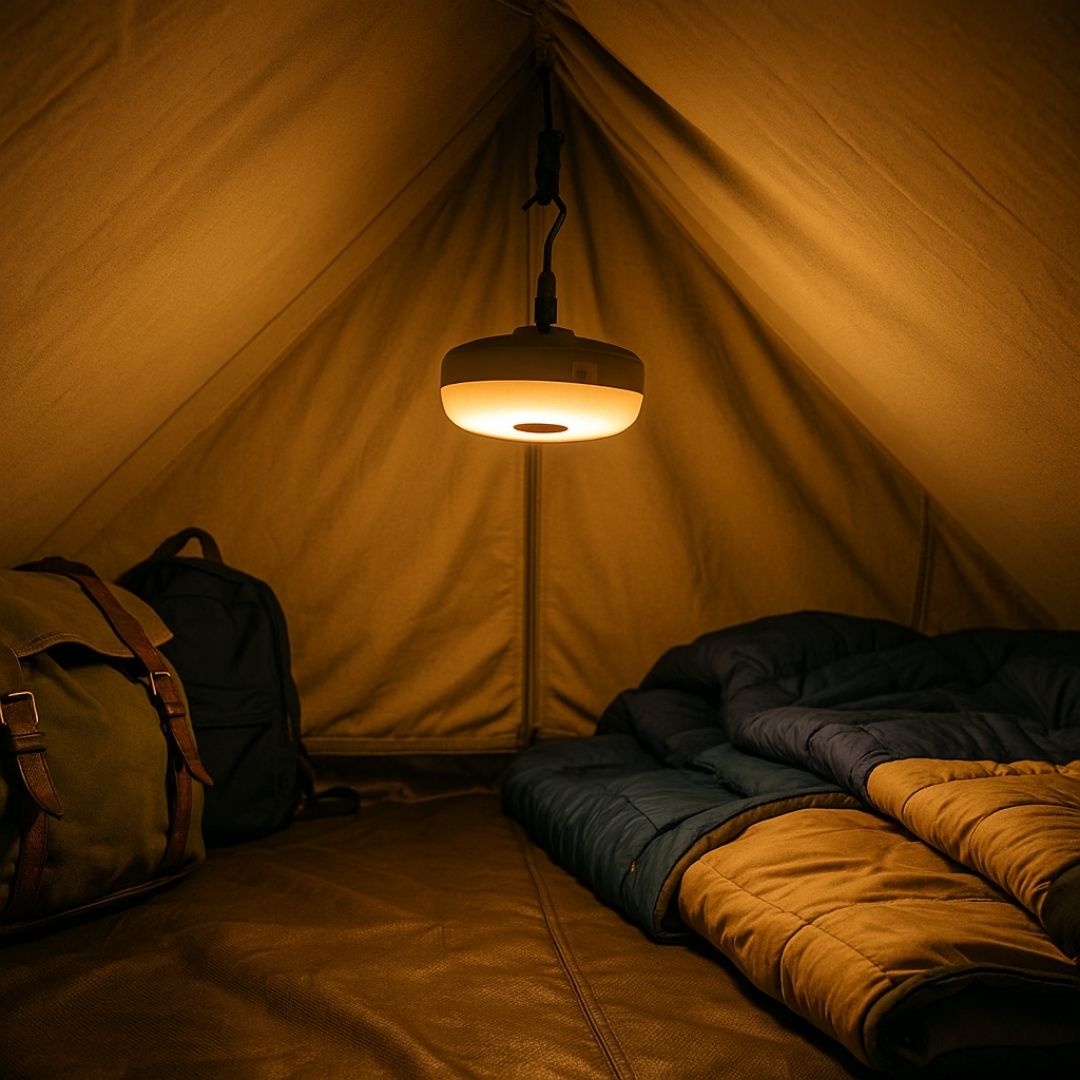 CampGlow™ – Sfeer, licht en rust. Altijd bij je.