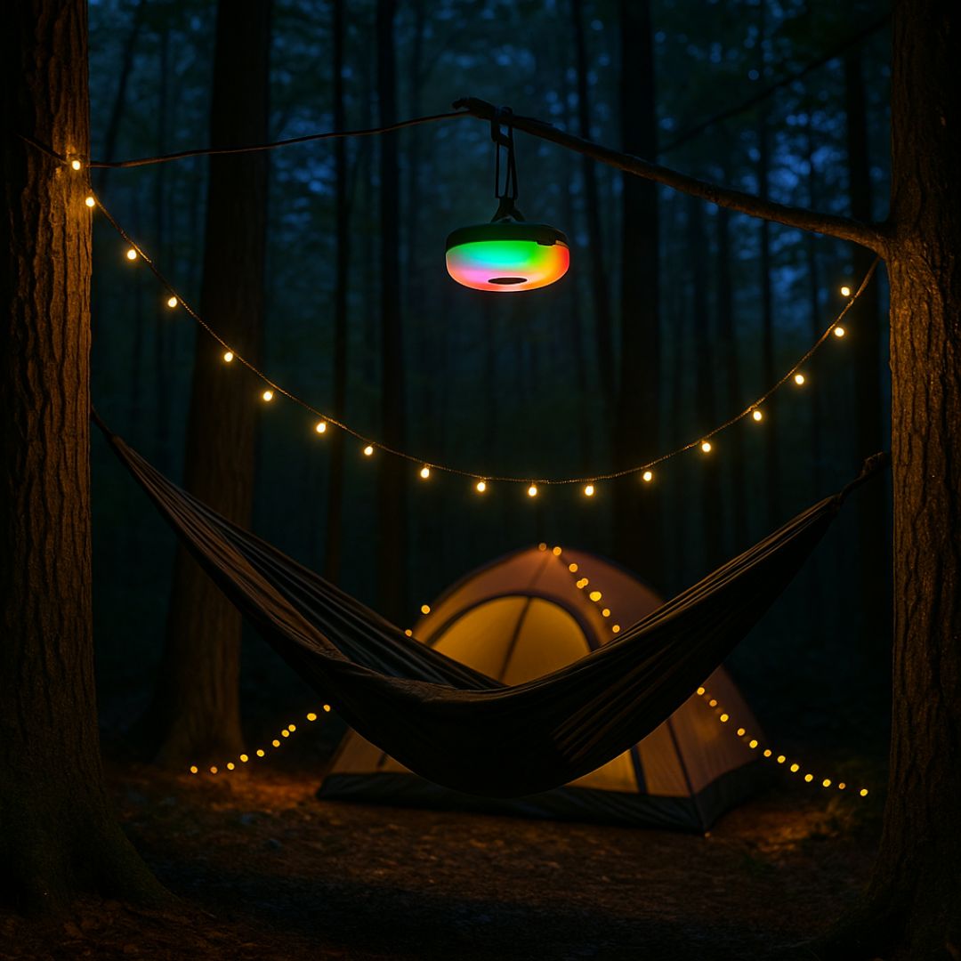 CampGlow™ – Sfeer, licht en rust. Altijd bij je.
