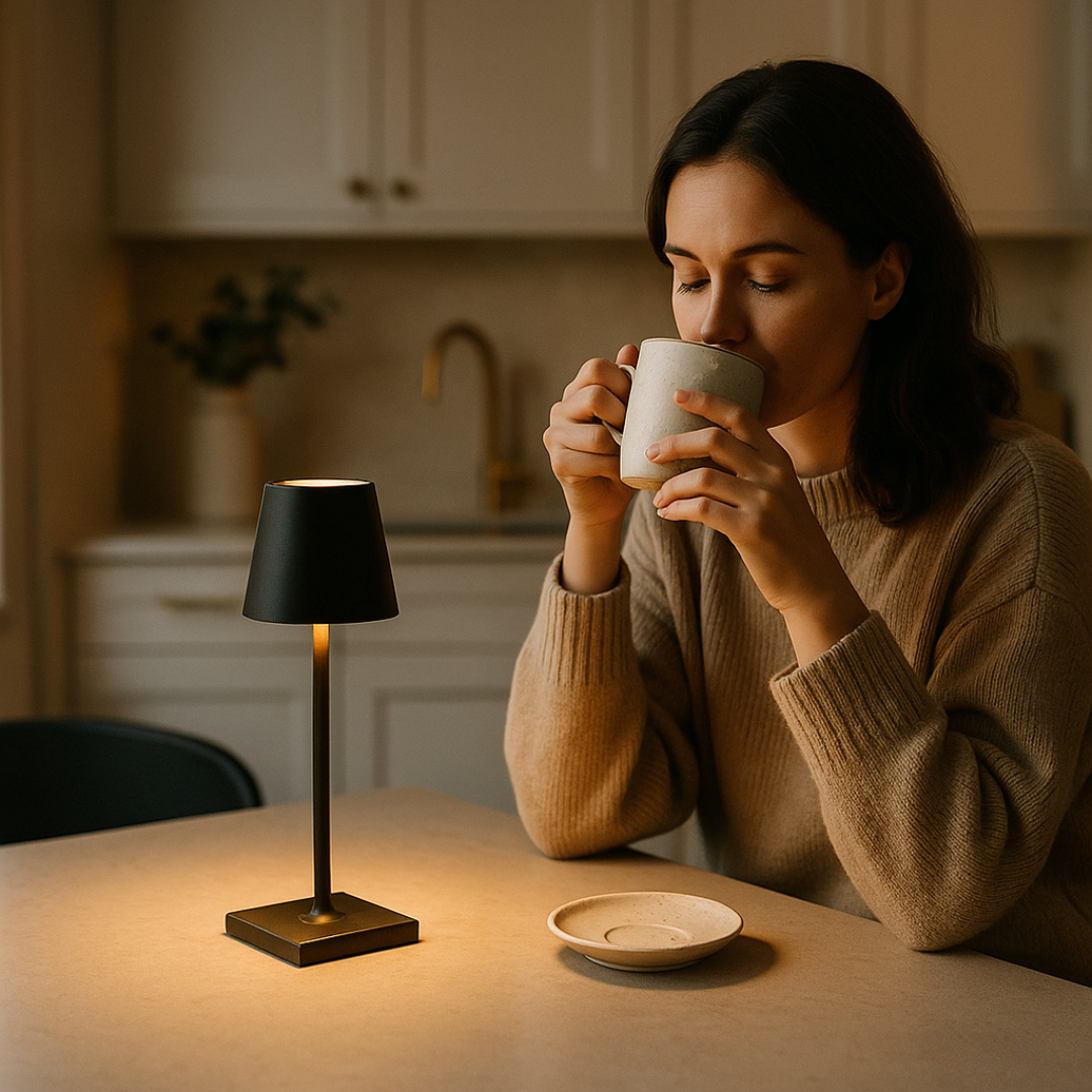Soléa™ – Hotel-chic verlichting, met één tik aan of uit.