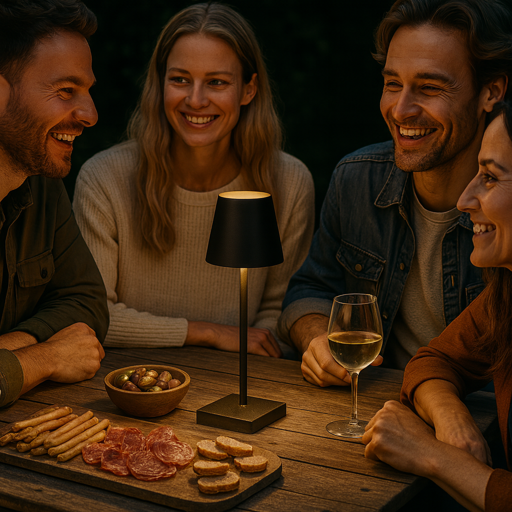 Soléa™ – Hotel-chic verlichting, met één tik aan of uit.