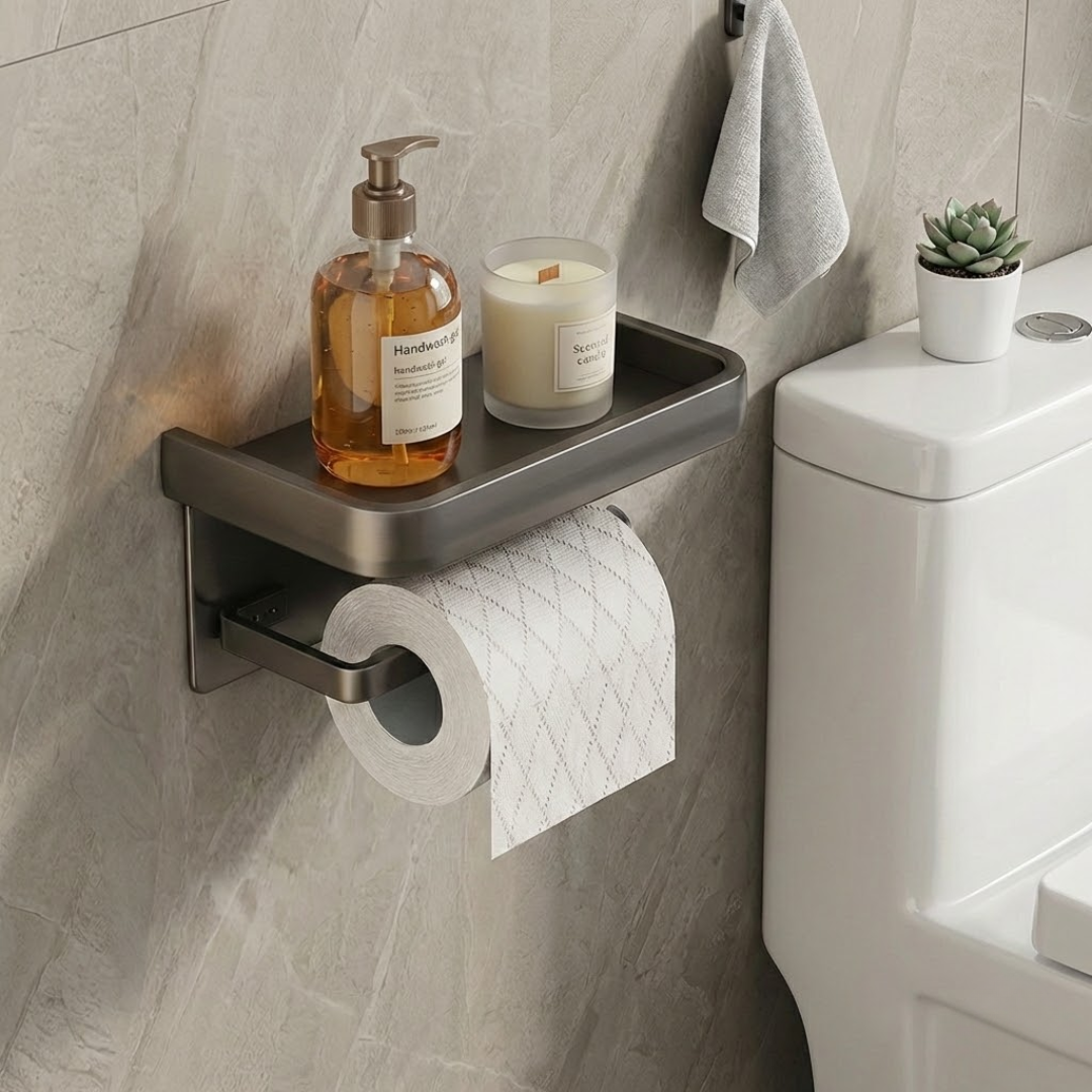 DuoFix Toiletrolhouder