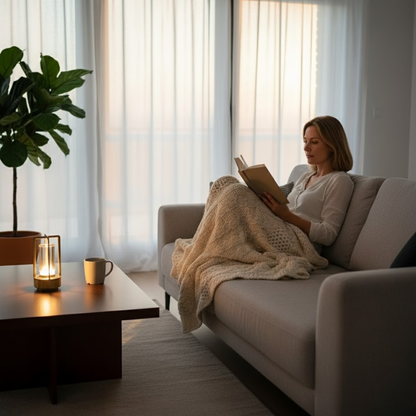 GlowHaven™ - Compact, warm licht voor elk moment