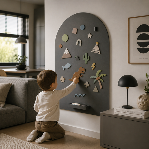 Magnetta™ - Magnetisch tekenbord voor de kinderkamer, zonder rommel