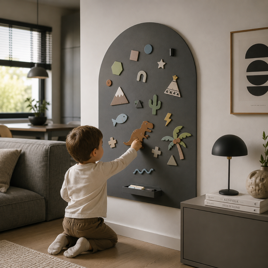 Magnetta™ - Magnetisch tekenbord voor de kinderkamer, zonder rommel