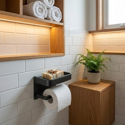 DuoFix Toiletrolhouder