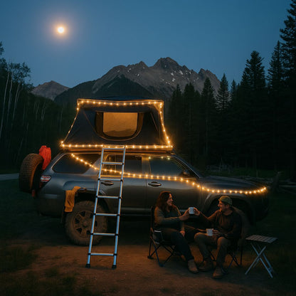 CampGlow™ – Sfeer, licht en rust. Altijd bij je.