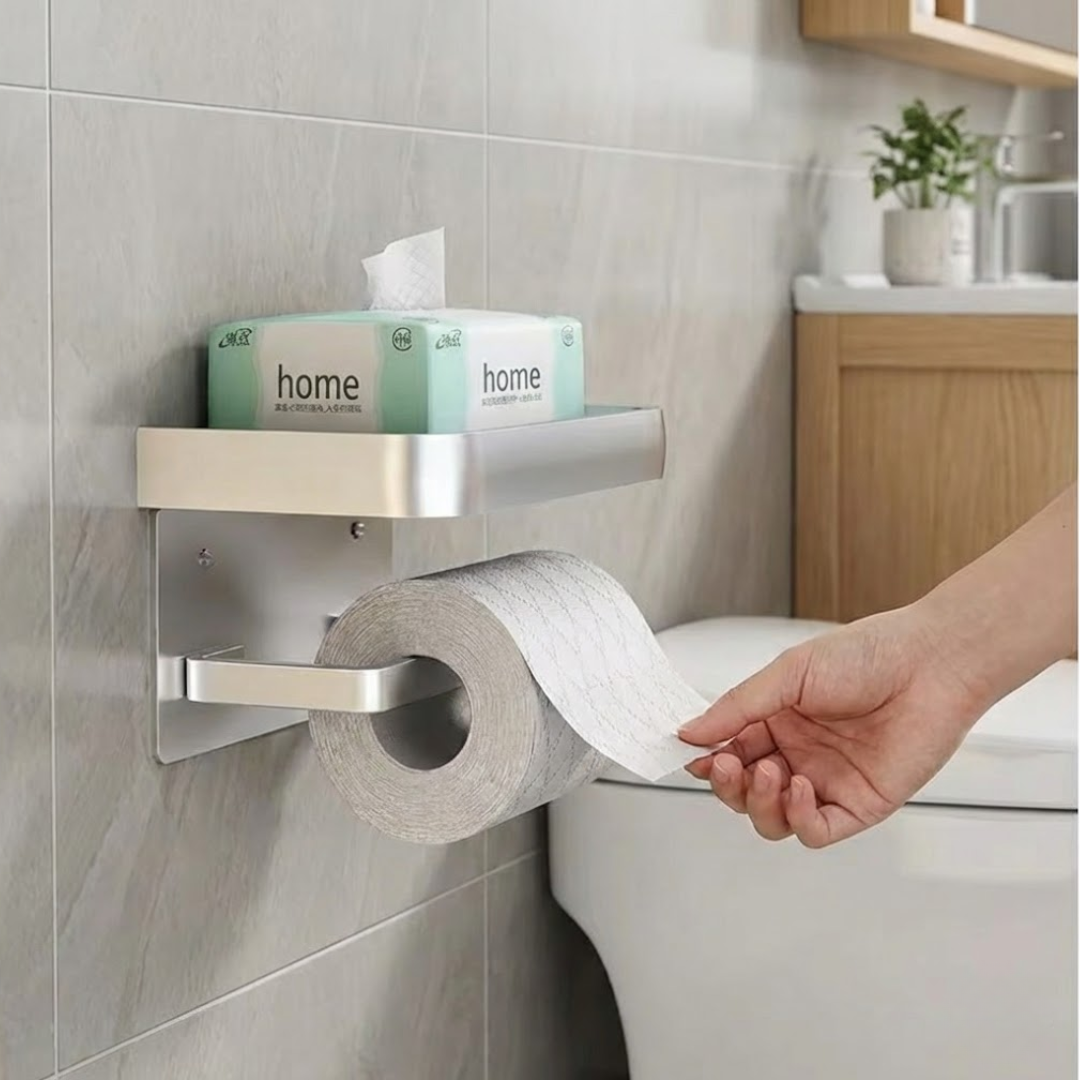 DuoFix Toiletrolhouder