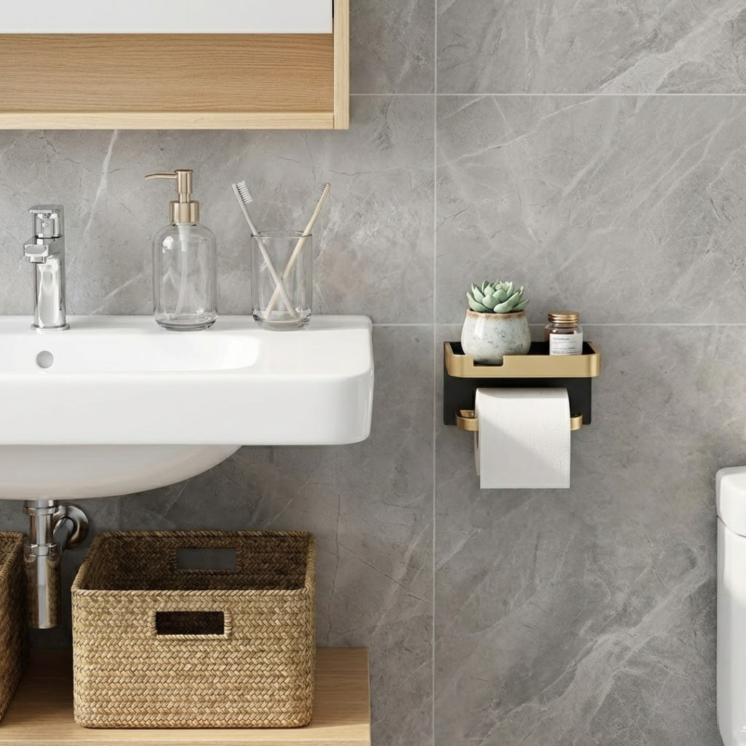 DuoFix Toiletrolhouder