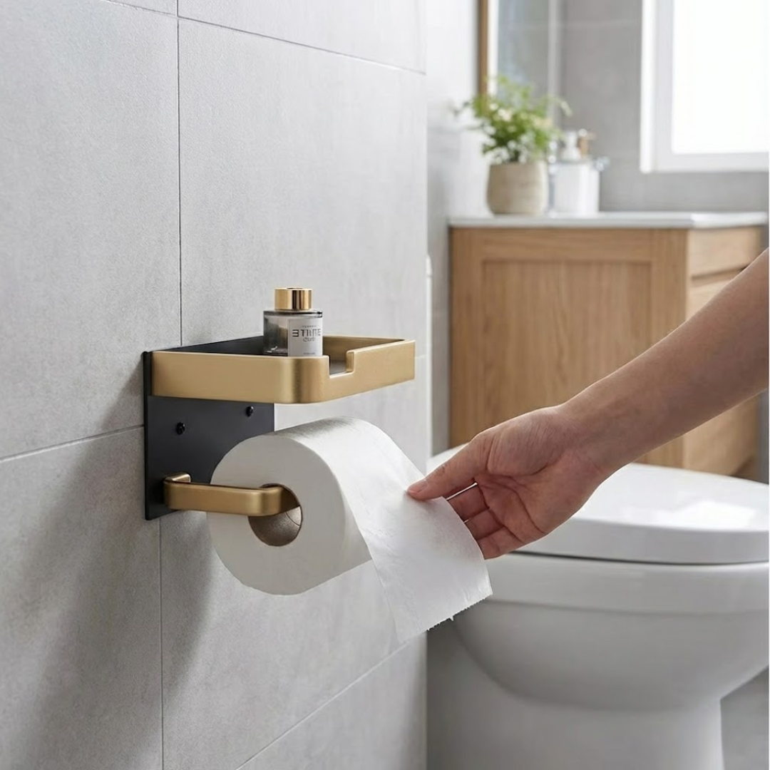 DuoFix Toiletrolhouder
