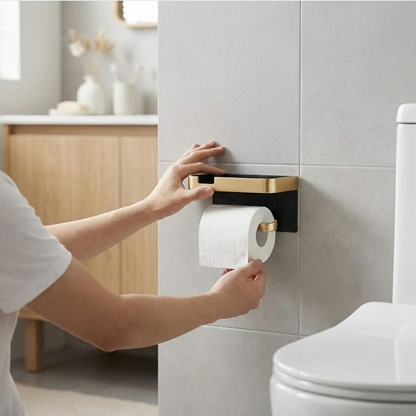 DuoFix Toiletrolhouder