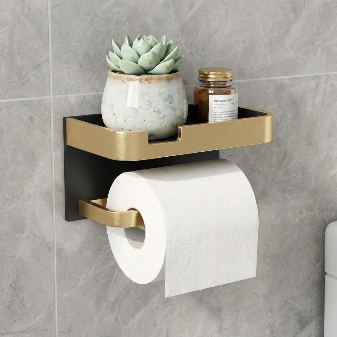 DuoFix Toiletrolhouder