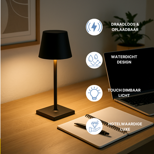 Soléa™ – Hotel-chic verlichting, met één tik aan of uit.