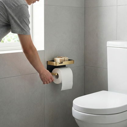 DuoFix Toiletrolhouder