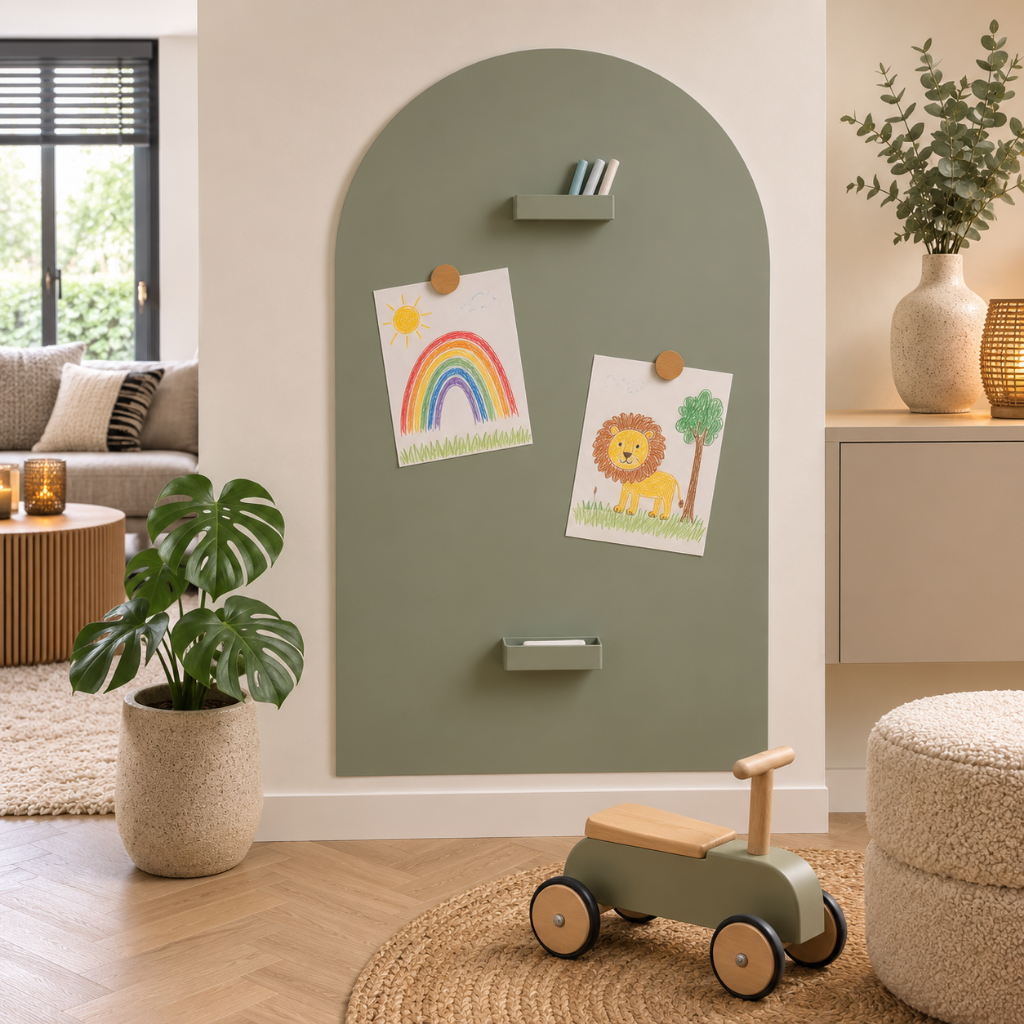 Magnetta™ - Magnetisch tekenbord voor de kinderkamer, zonder rommel