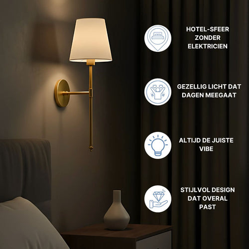 Shinee™ — Hotel-chic sfeer in één klik, zonder kabels