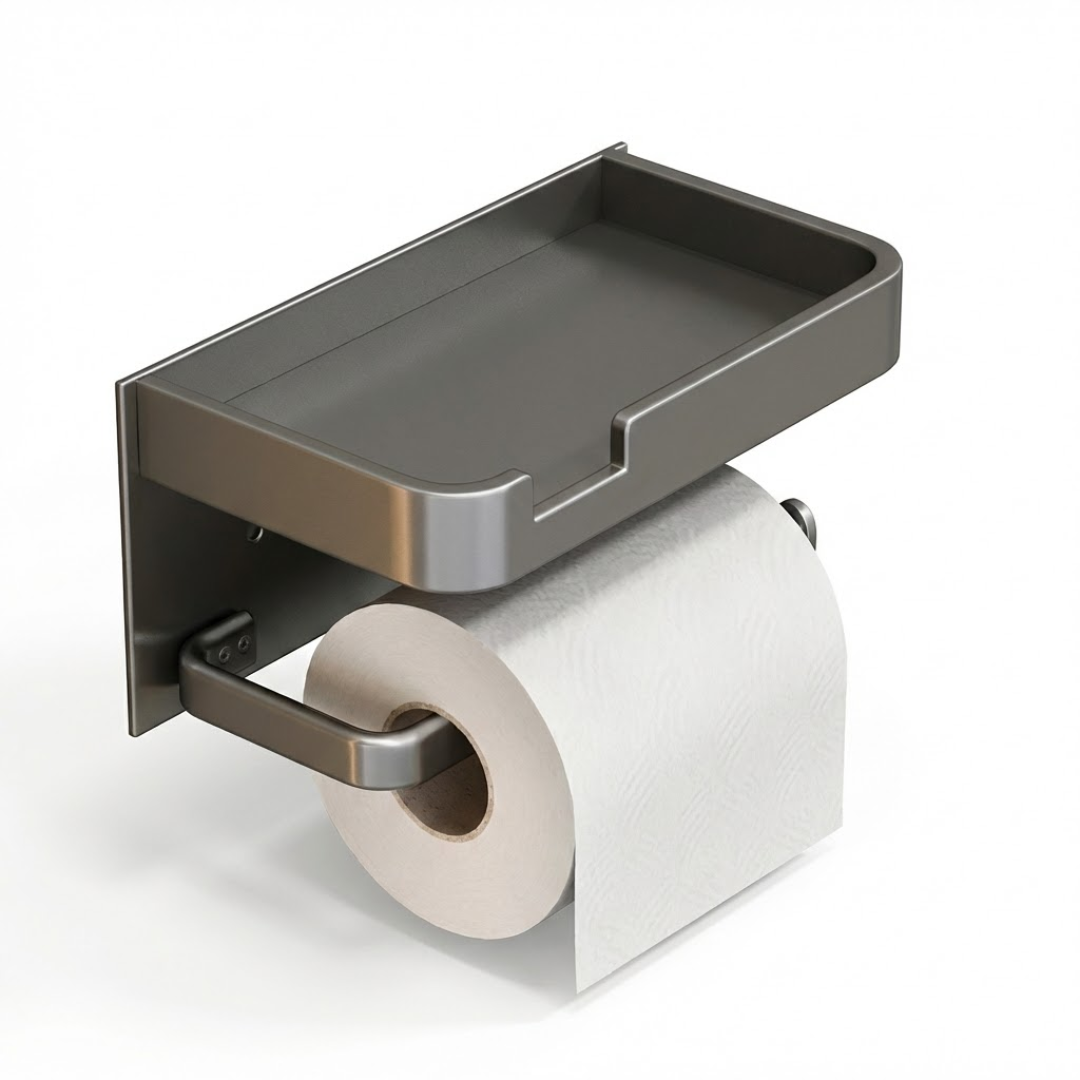 DuoFix Toiletrolhouder