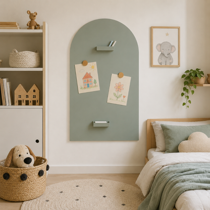 Magnetta™ - Magnetisch tekenbord voor de kinderkamer, zonder rommel