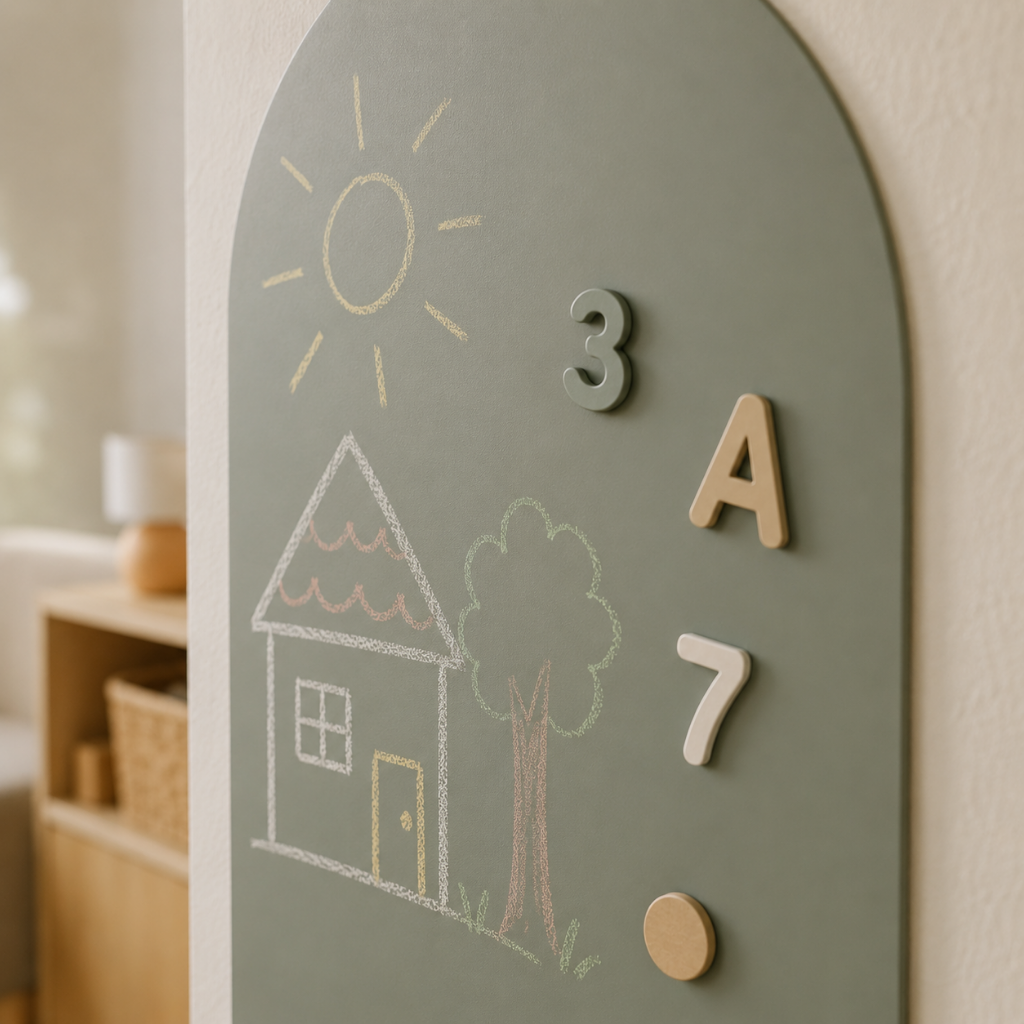 Magnetta™ - Magnetisch tekenbord voor de kinderkamer, zonder rommel
