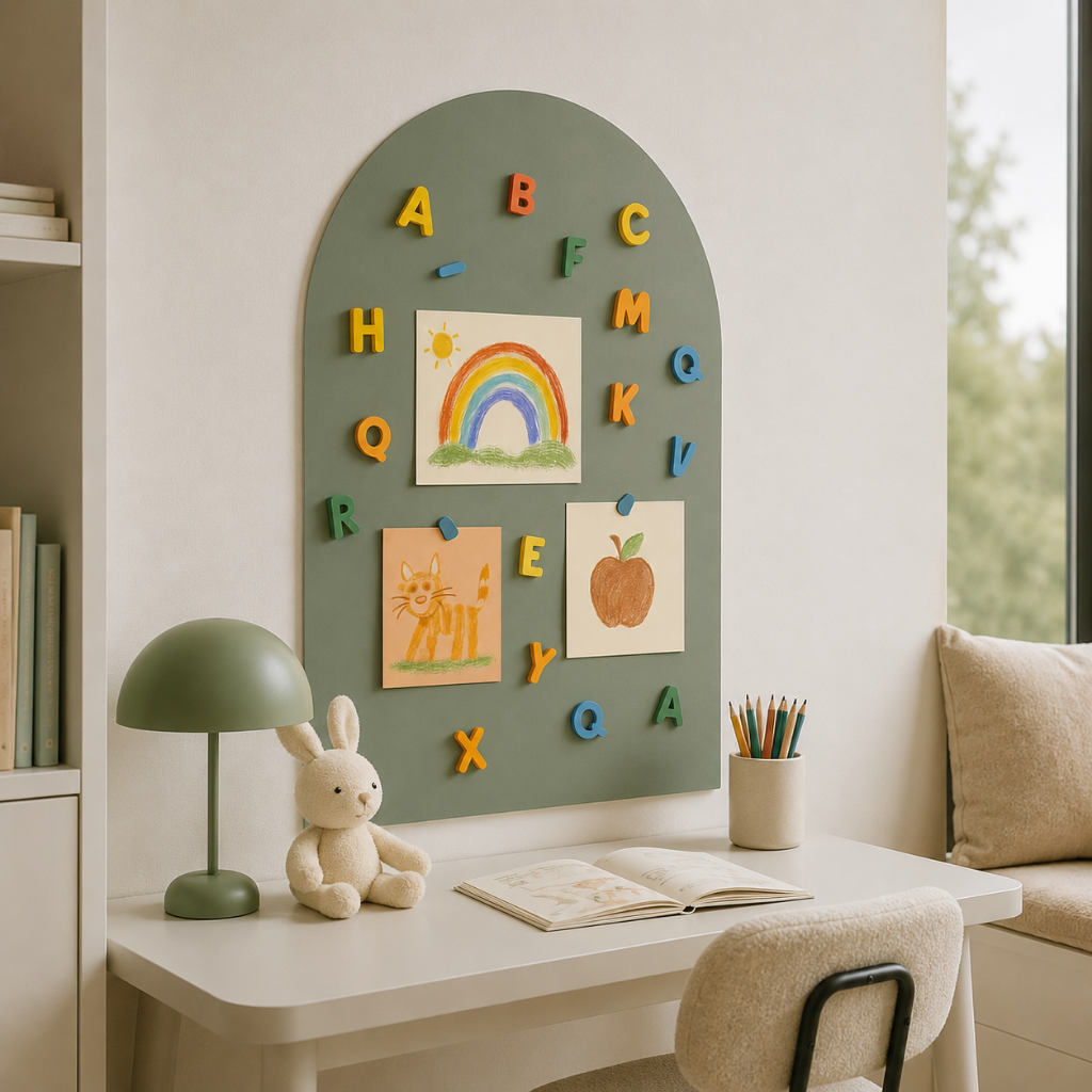 Magnetta™ - Magnetisch tekenbord voor de kinderkamer, zonder rommel
