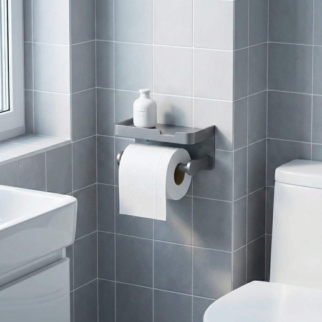 DuoFix Toiletrolhouder