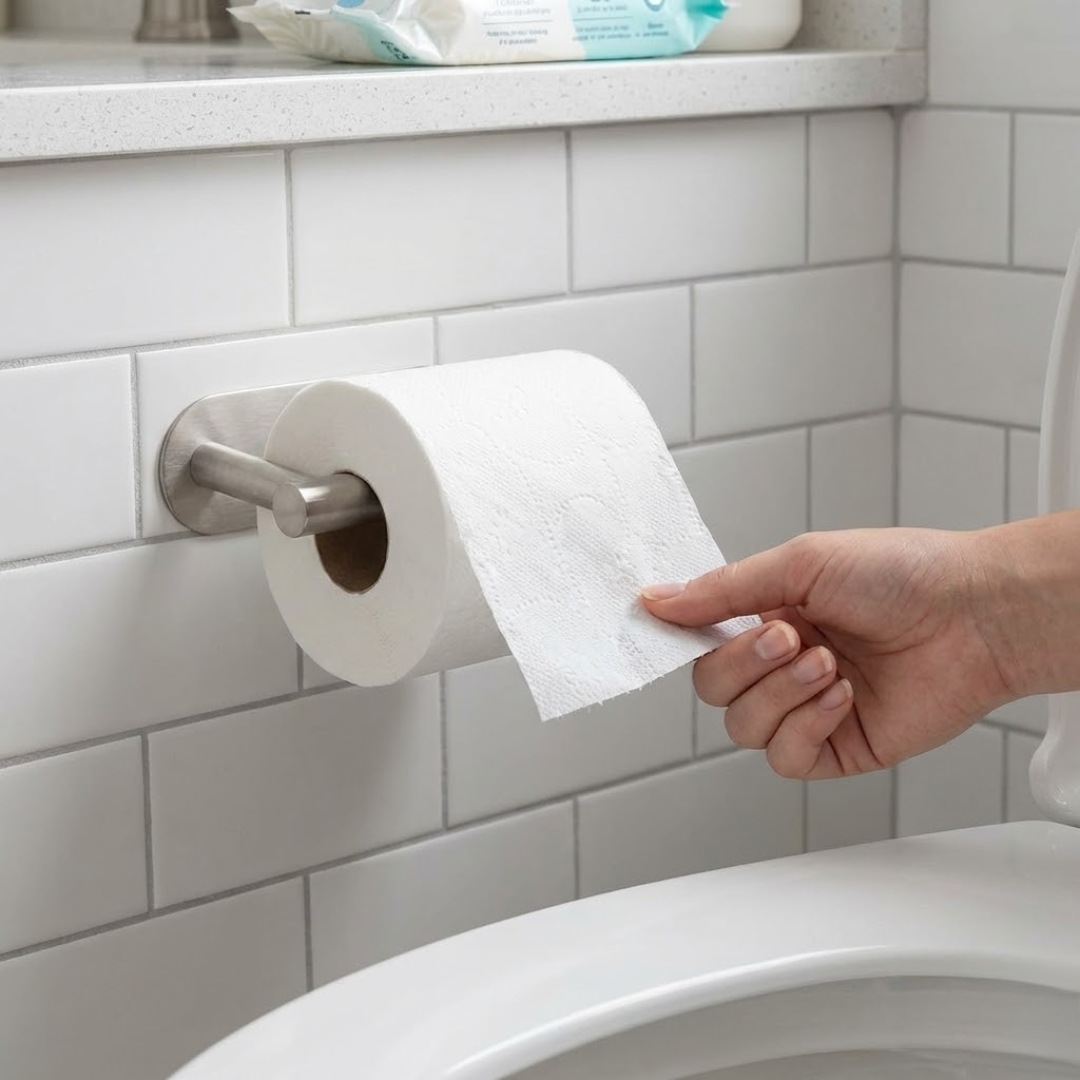DuoFix Toiletrolhouder