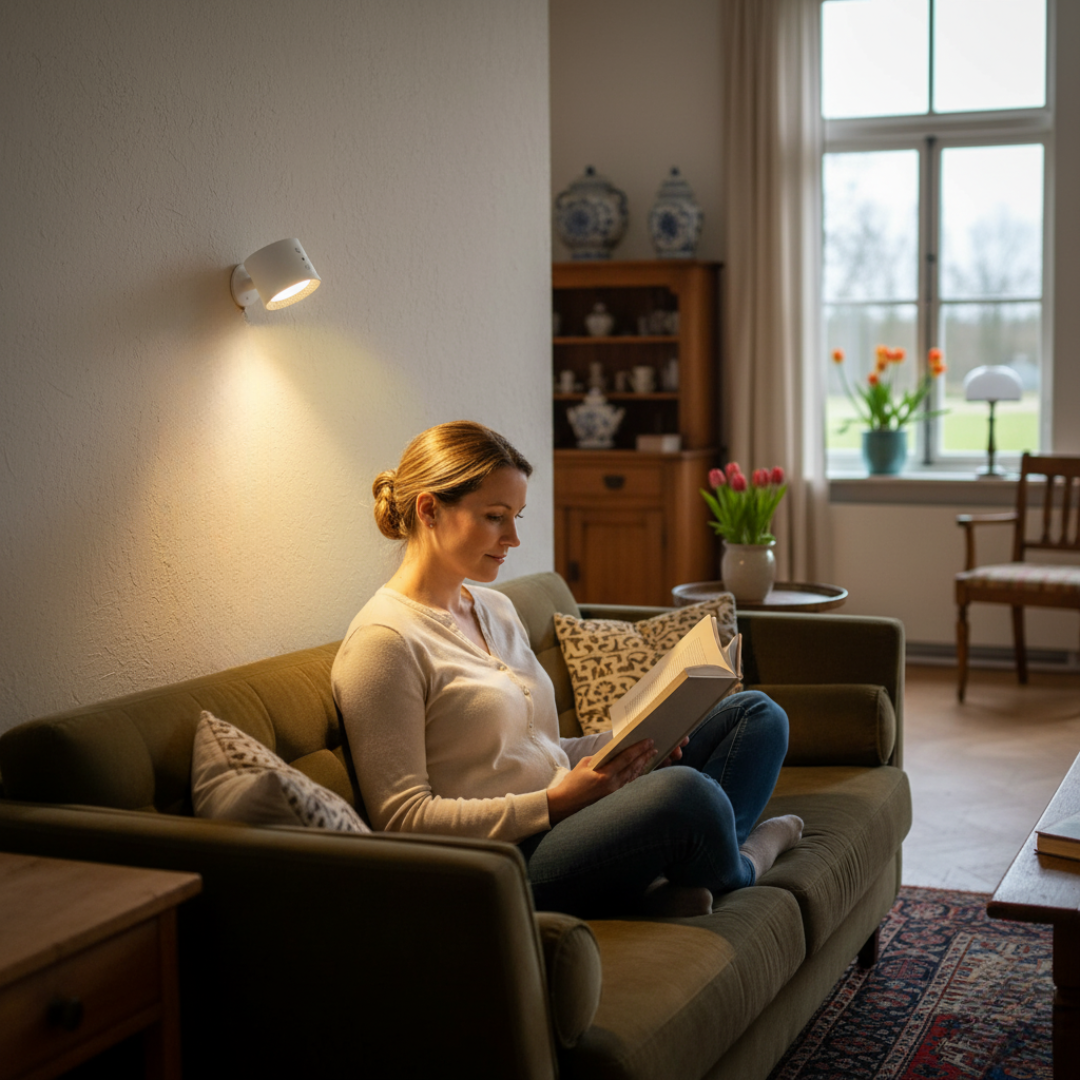 Wallie™ - Draadloze LED Wandlamp