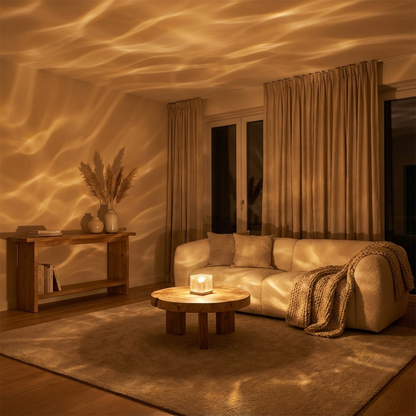 AuraCube™ – Dreamy Wave-Light Projector