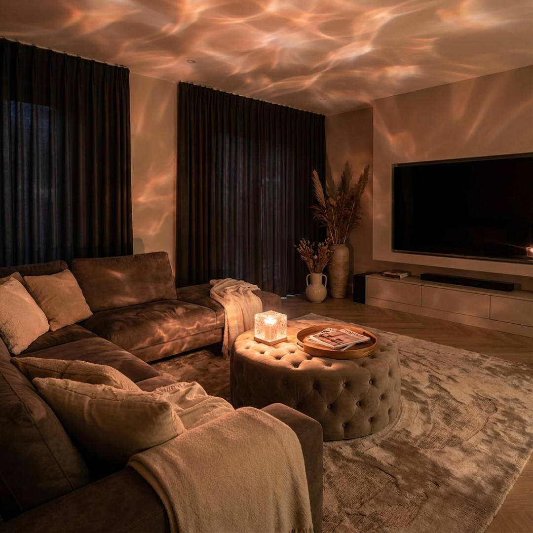 AuraCube™ – Dreamy Wave-Light Projector