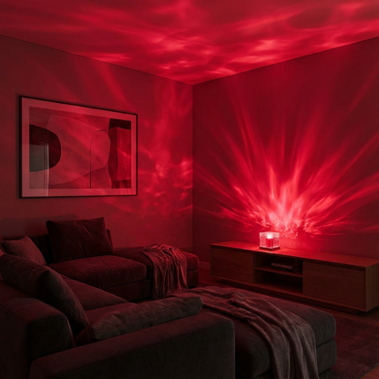 AuraCube™ – Dreamy Wave-Light Projector