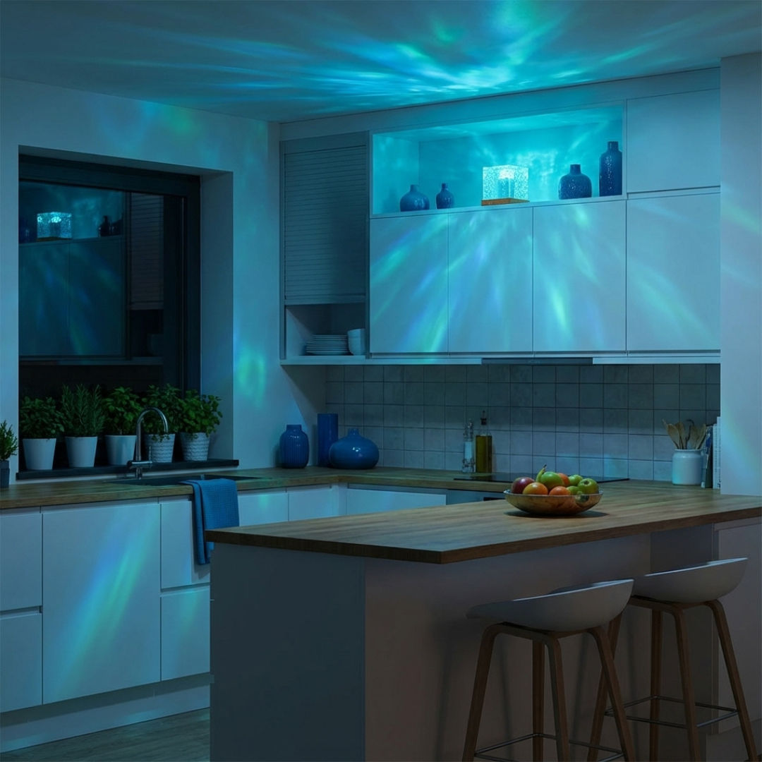 AuraCube™ – Dreamy Wave-Light Projector