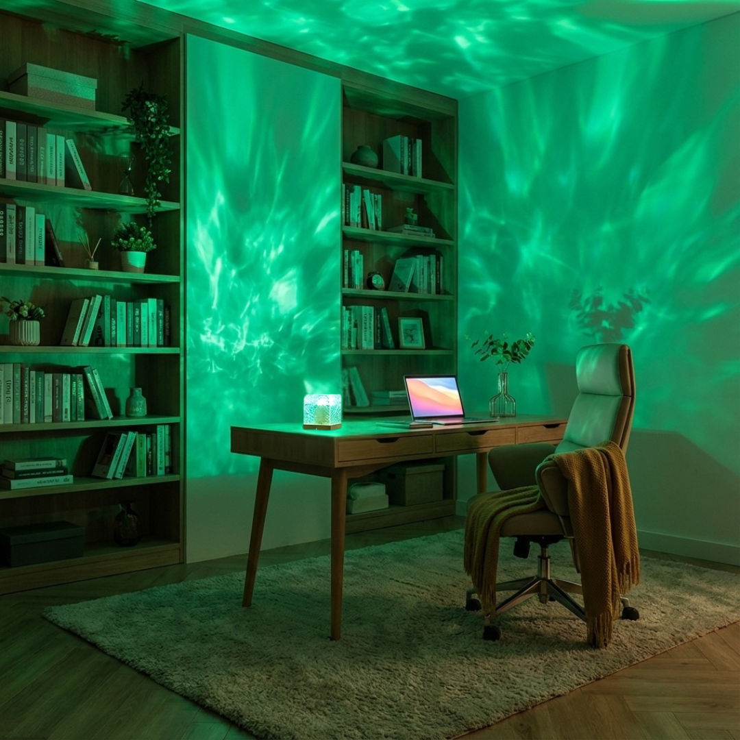 AuraCube™ – Dreamy Wave-Light Projector