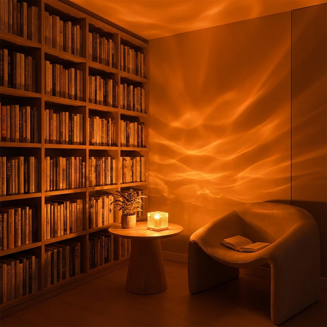 AuraCube™ – Dreamy Wave-Light Projector