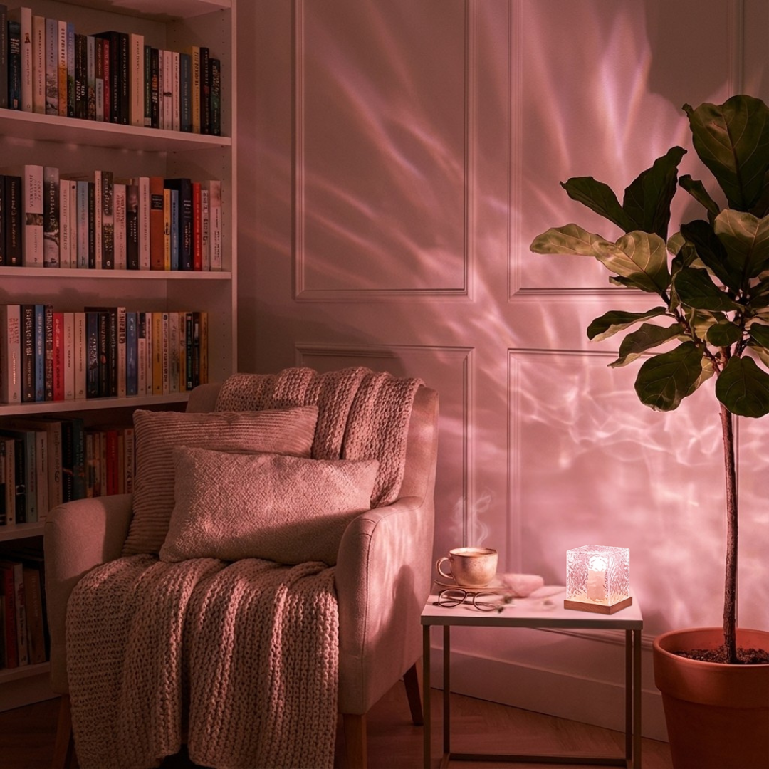 AuraCube™ – Dreamy Wave-Light Projector