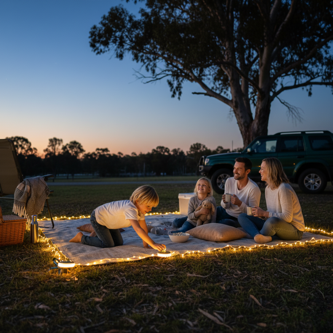 CampGlow™ – Sfeer, licht en rust. Altijd bij je