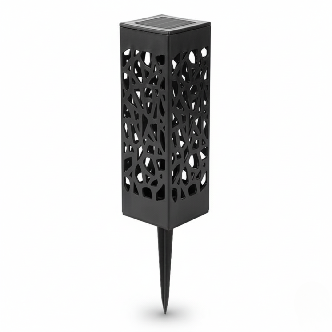 SchemerSpel™ - Solar Tuinlamp die Lichtpatronen Maakt