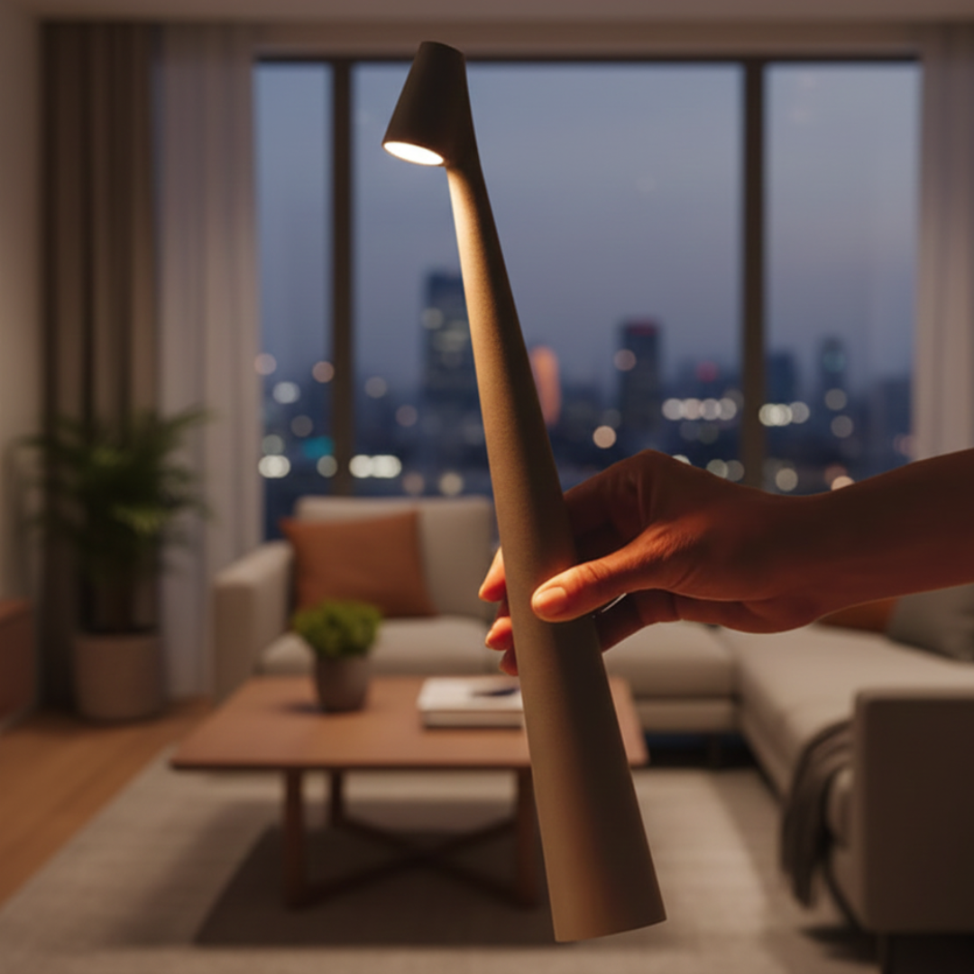 MoodBeam™ — Zacht Licht, Tijdloos Design