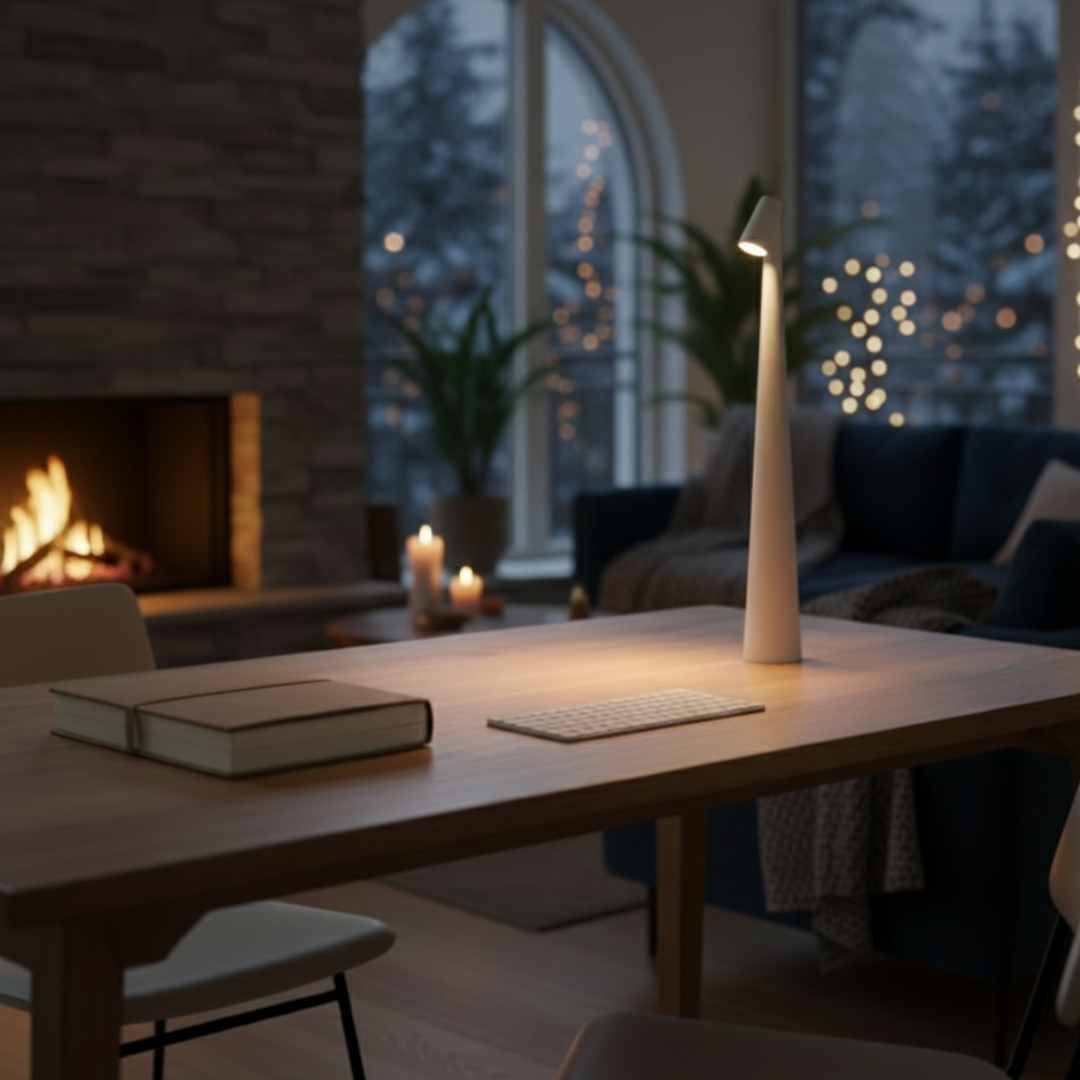 MoodBeam™ — Zacht Licht, Tijdloos Design