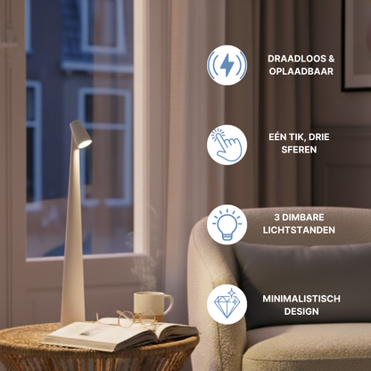 MoodBeam™ — Zacht Licht, Tijdloos Design