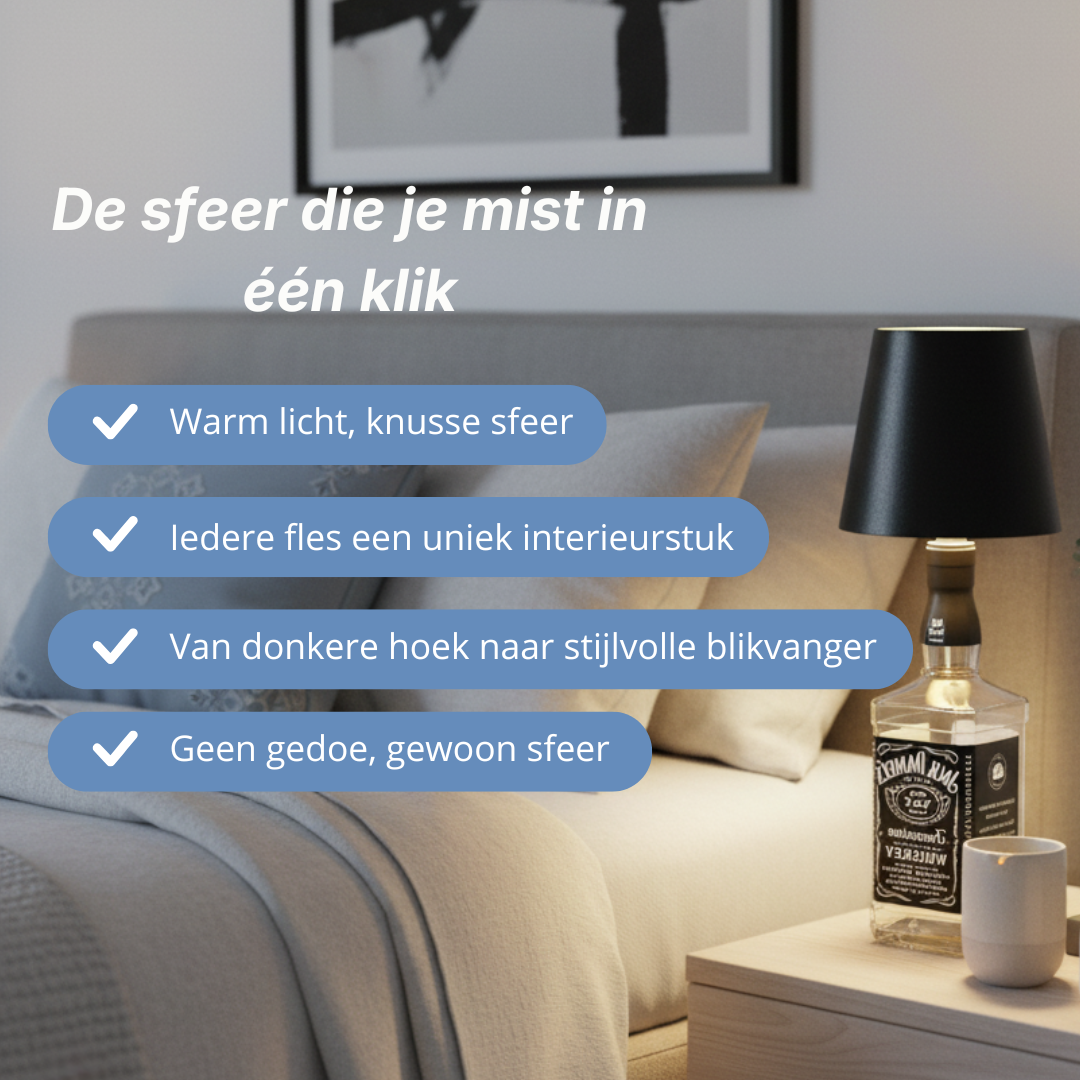 BottleGlow™ - Elk lege fles een sfeervolle lamp
