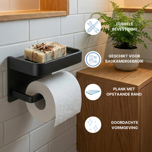 DuoFix Toiletrolhouder
