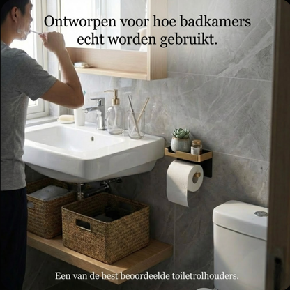 DuoFix Toiletrolhouder