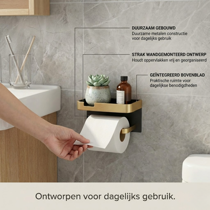 DuoFix Toiletrolhouder