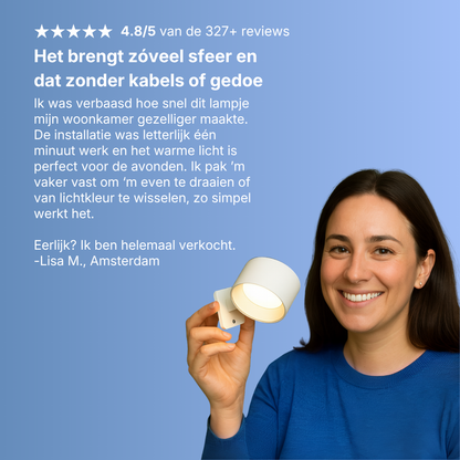 CasaBeam™ – Sfeervolle verlichting zonder gedoe
